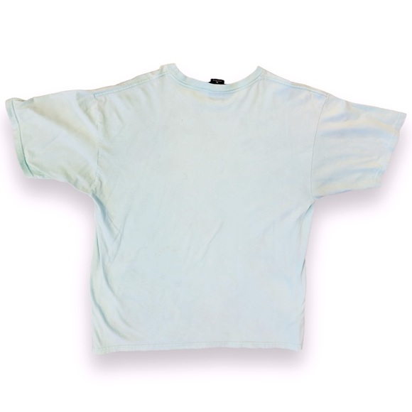 OBEY Worldwide Baby Blue Logo Cotton Short Sleeve Tee T-shirt Men’s Unisex Shirt - Picture 5 of 8